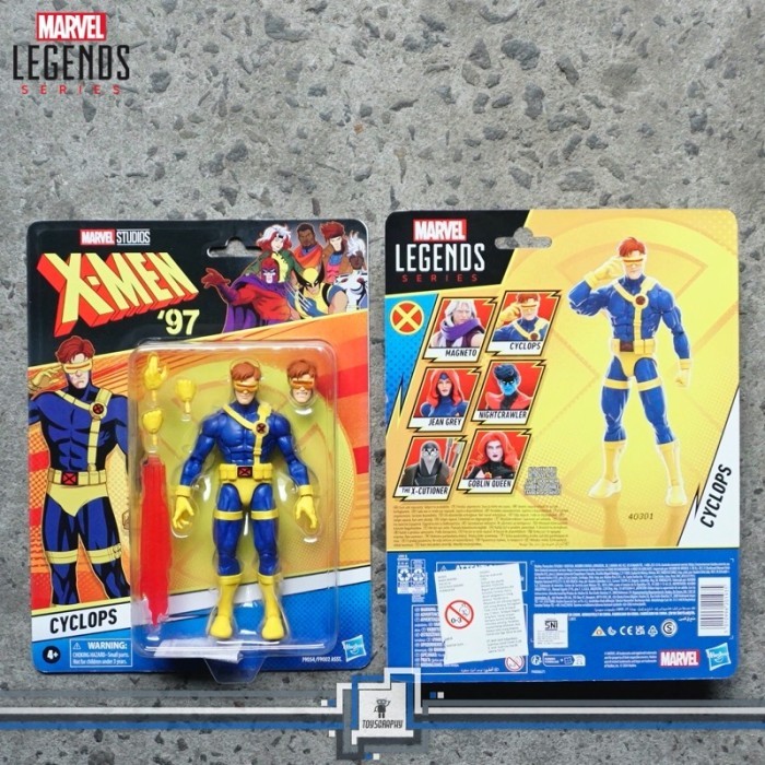 Marvel Legends Retro X Men 97 Cyclops 1997 Xmen Animated Xmen'97