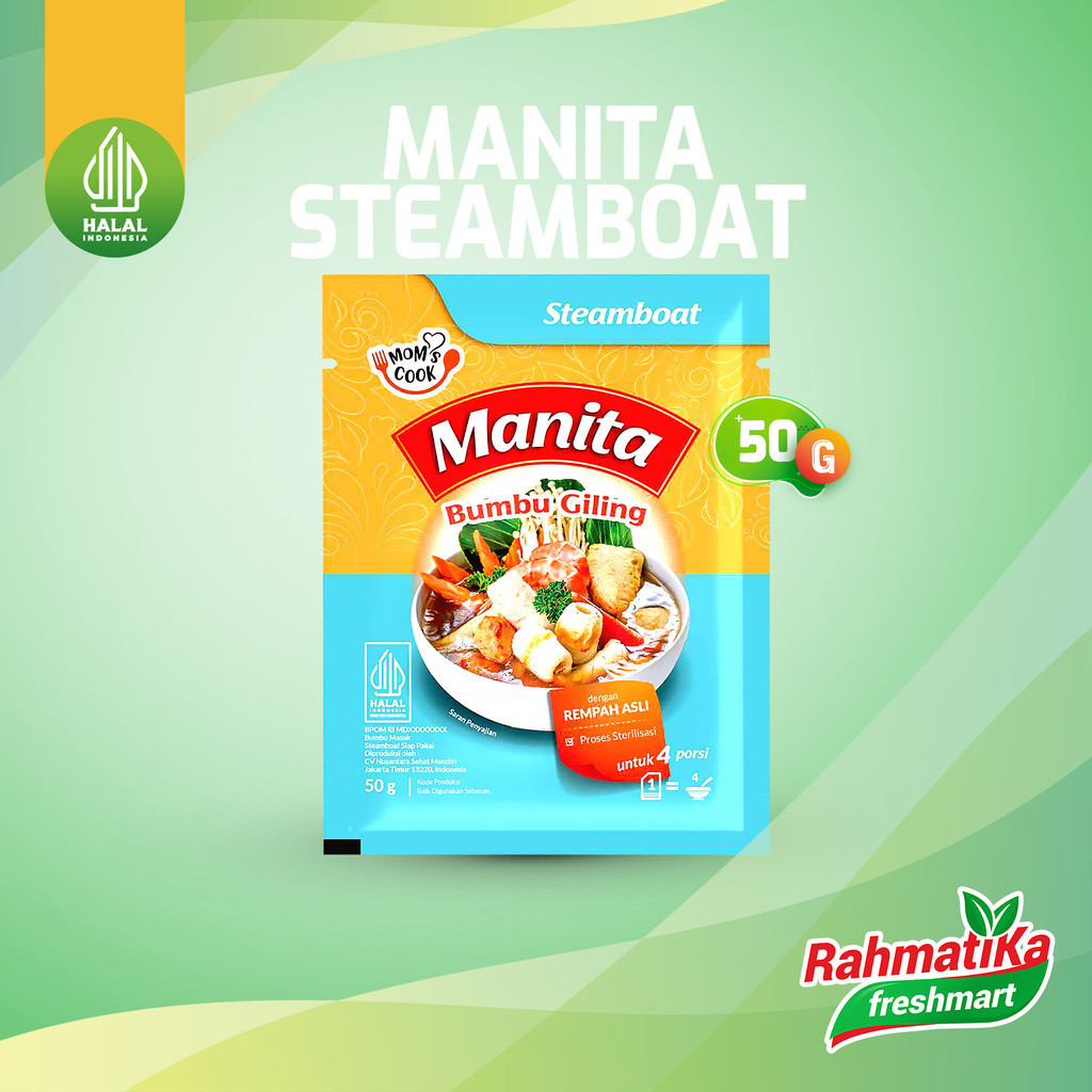 

Manita Steamboat / Bumbu Instan 50g