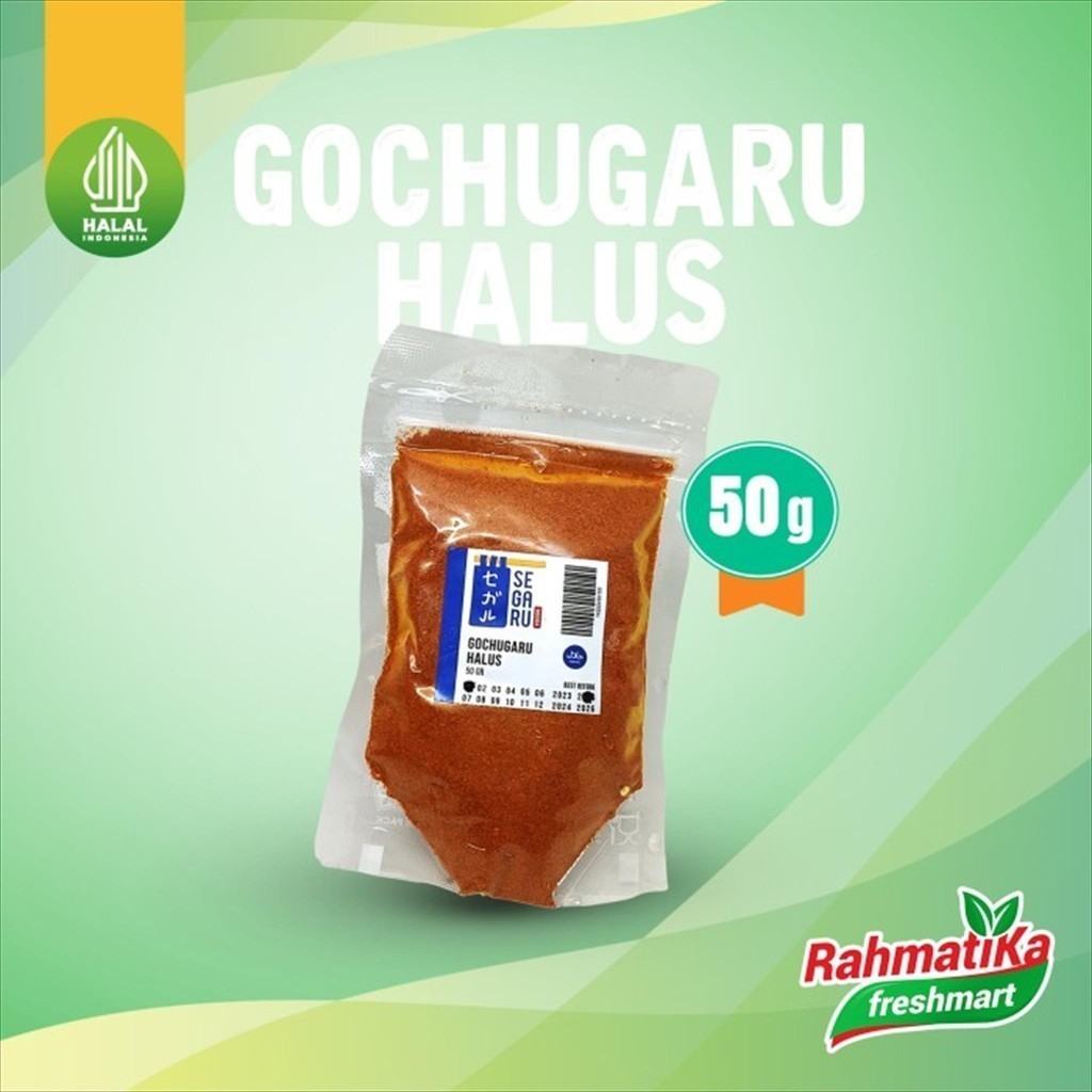 

Gochugaru Bubuk Cabai Halus Korea Halal 50 gram