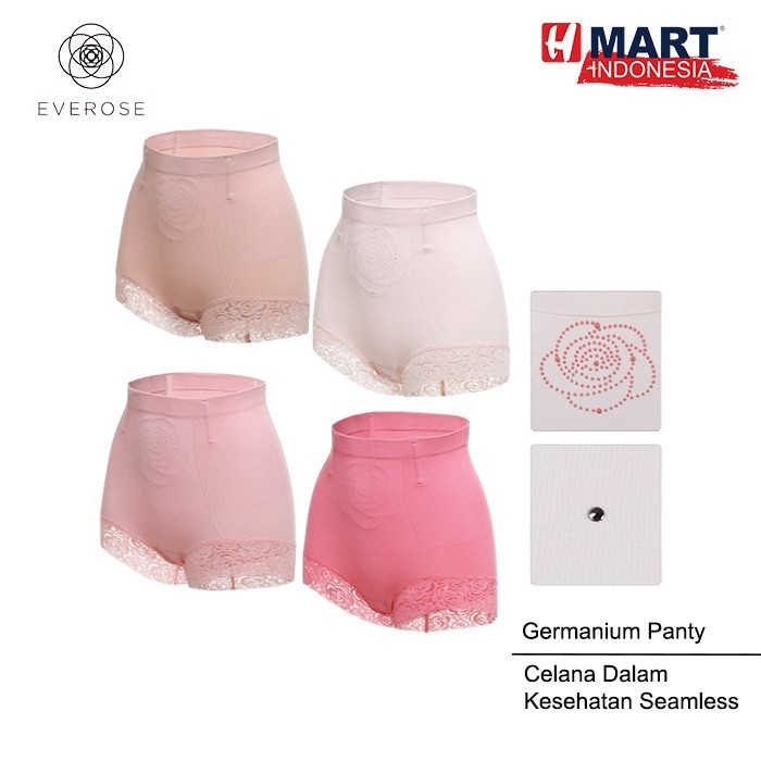 

Everose Germanium Panty - Celana Dalam Wanita Kesehatan Seamless 1 Box