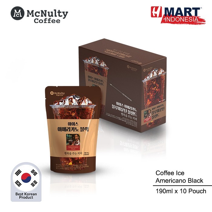 

Mcnulty Coffee Ice Americano Black 190Ml X 10 Pouch
