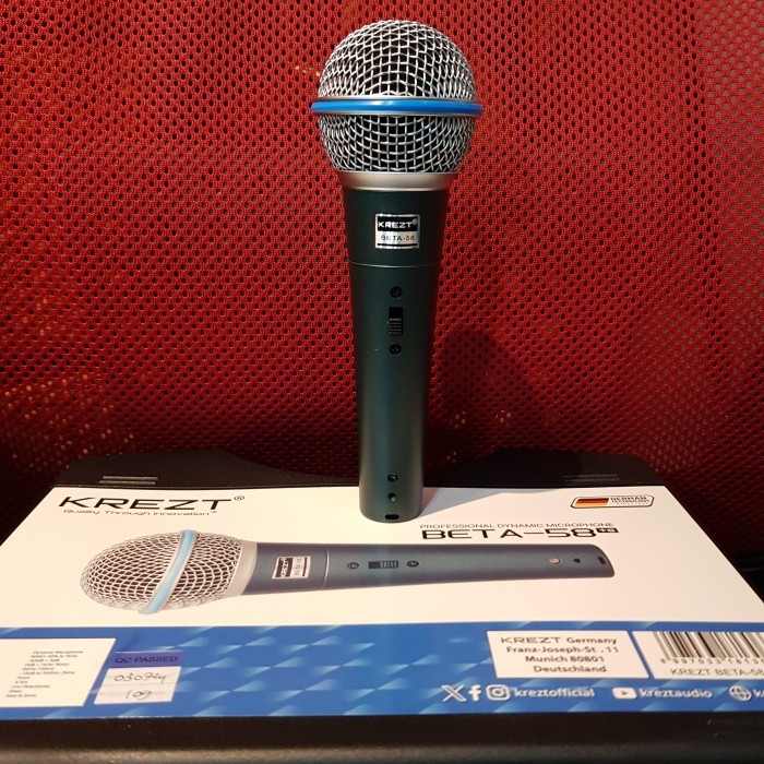 MIC KABEL KREZT BETA 58 ORIGINAL- Mic kabel beta 58 krezt original