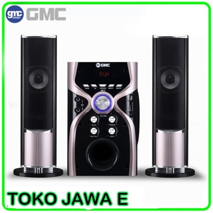 Gmc 887G Speaker Multimedia Aktif Ada Bluetooth Port Usb