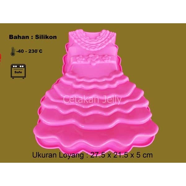 

BEST CETAKAN KUE / PUDING GOWN