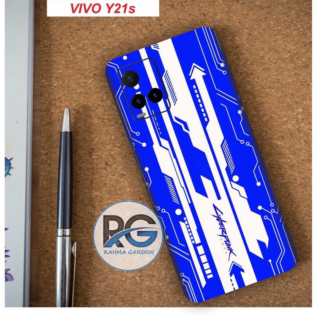 

Terlaris Vivo Y21s Garskin Stiker Custom Case Laminasi Tebal COD