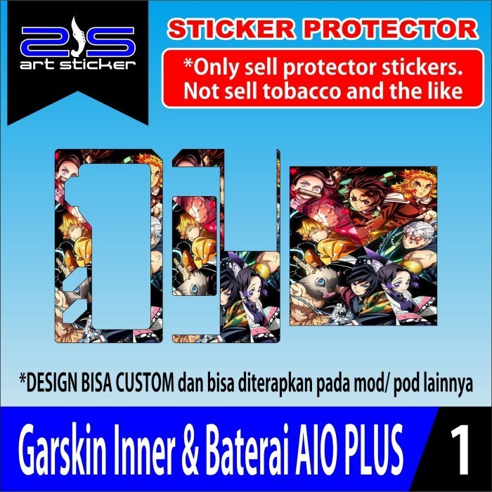 

Terlaris Inner Baterai Man To Aio Plus Yellow Black Garskin Stiker Custom Case Laminasi Tebal COD