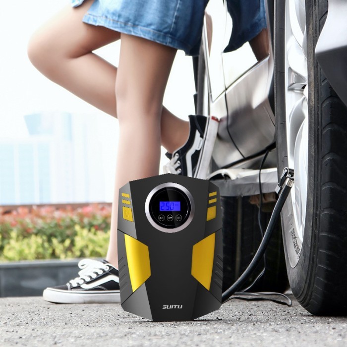 Pompa Ban Elektrik Mobil Motor Truk Portable