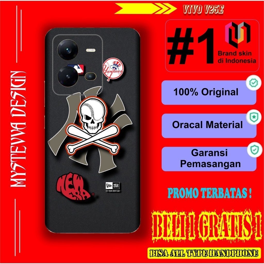 

Terlaris Vivo V25e Garskin Stiker Custom Case Laminasi Tebal COD