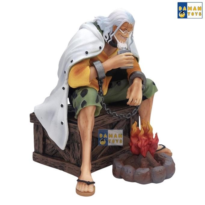 Promo One Piece Action figure Silvers Rayleigh Resin Statue Anime COD