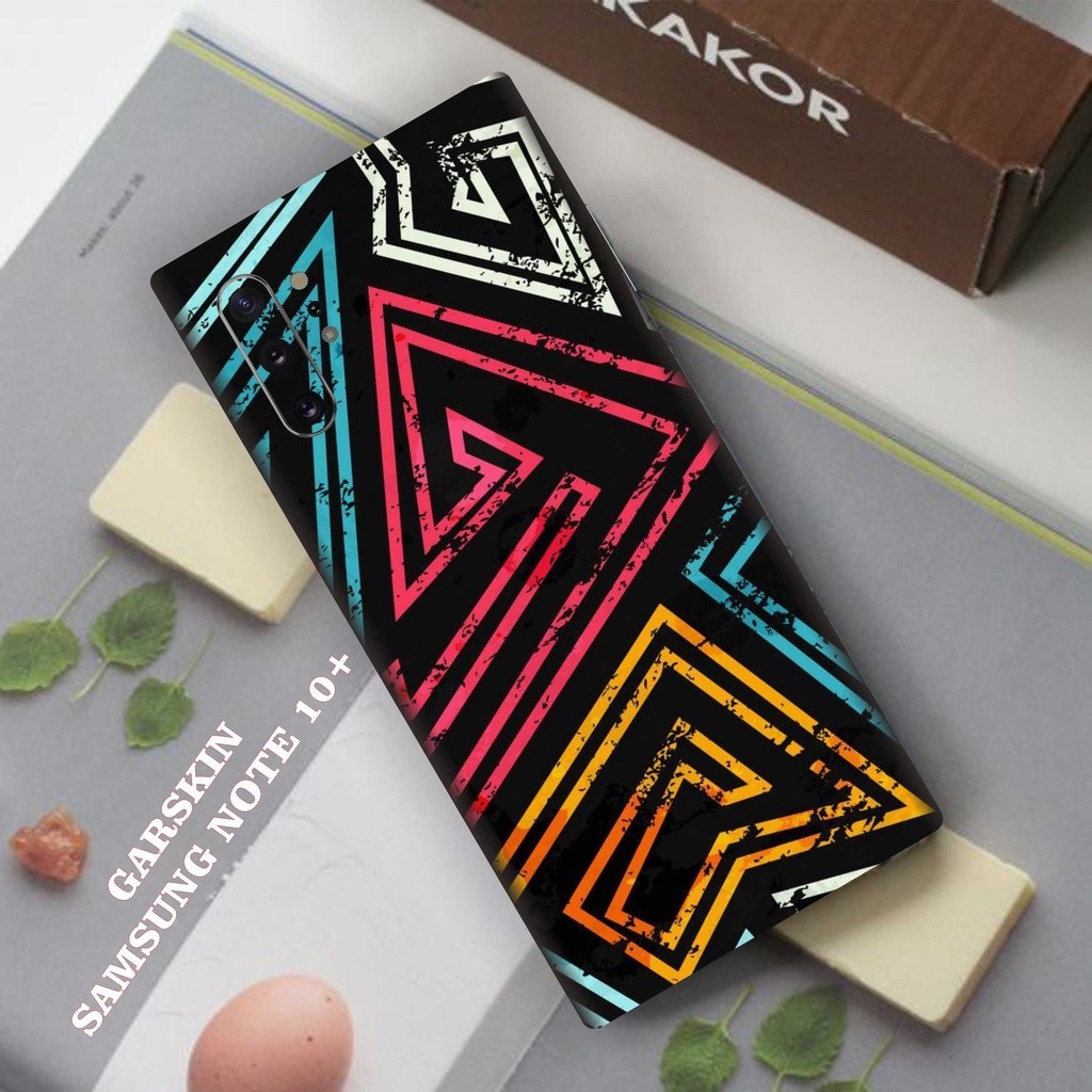 

Terlaris Samsung Note 10 Plus Chamou Garskin Stiker Custom Case Laminasi Tebal COD