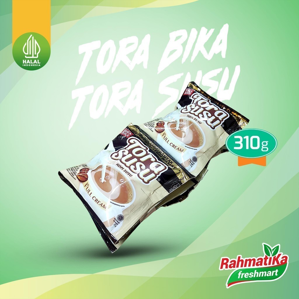 

Torabika Tora Susu Kopi Susu 310 gram (Isi 10 Sachet)