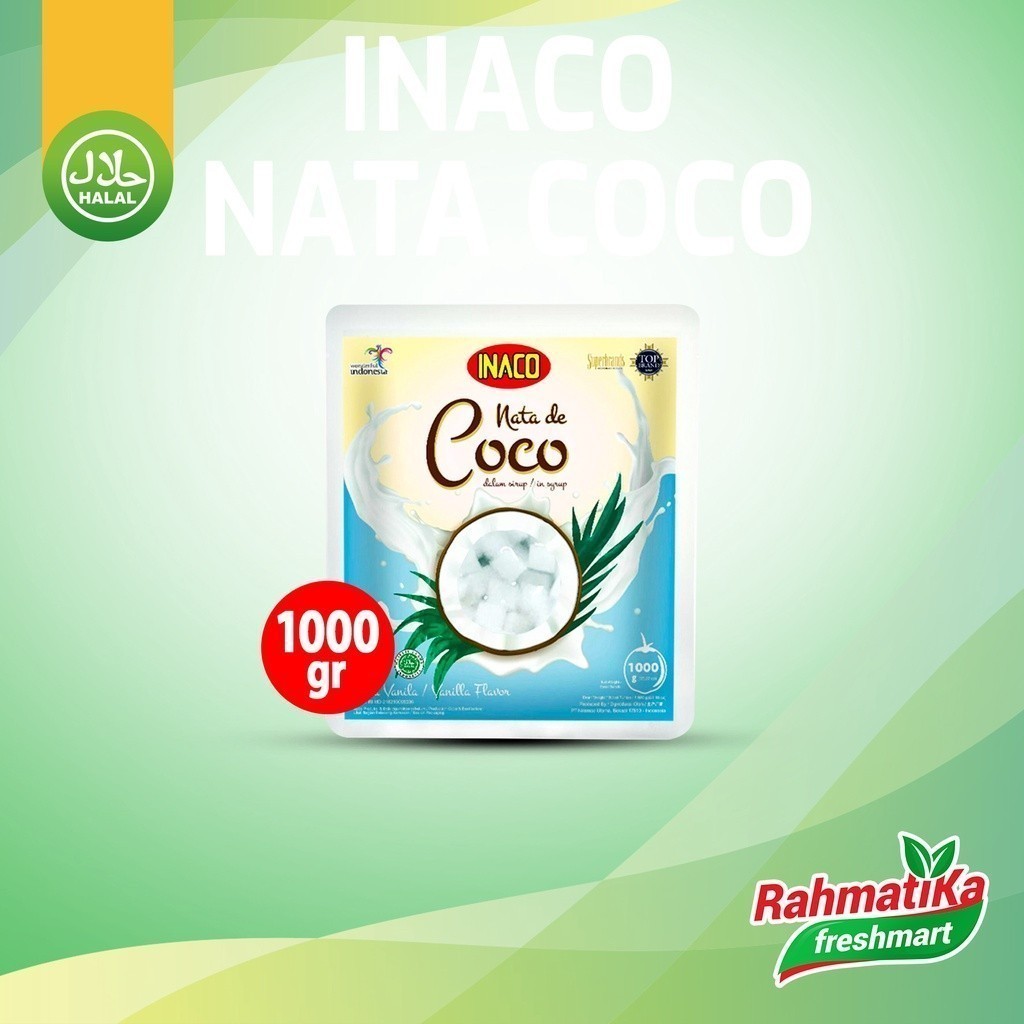 

Inaco Nata De Coco Vanilla 1 Kg