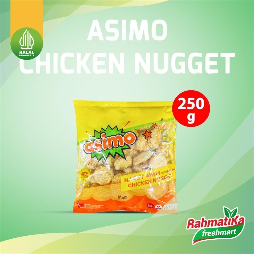 

ASIMO Naget Ayam / Chicken Nugget 250 gr