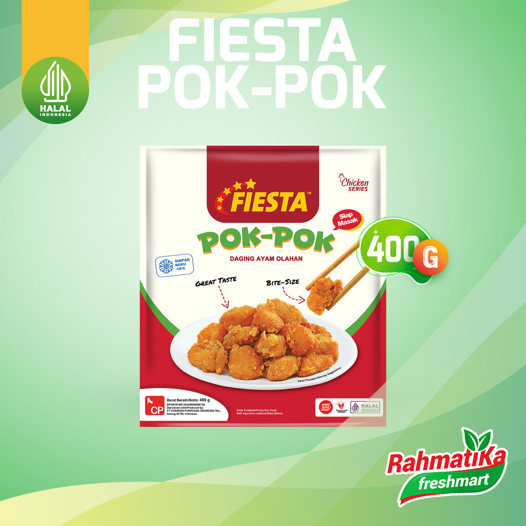 

Fiesta Pok Pok / Daging Ayam Olahan Fiesta 400 gram