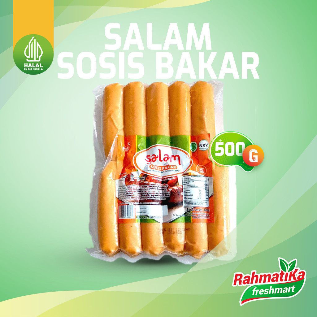 

Salam Sosis Bakar Mini 500gr Isi 12