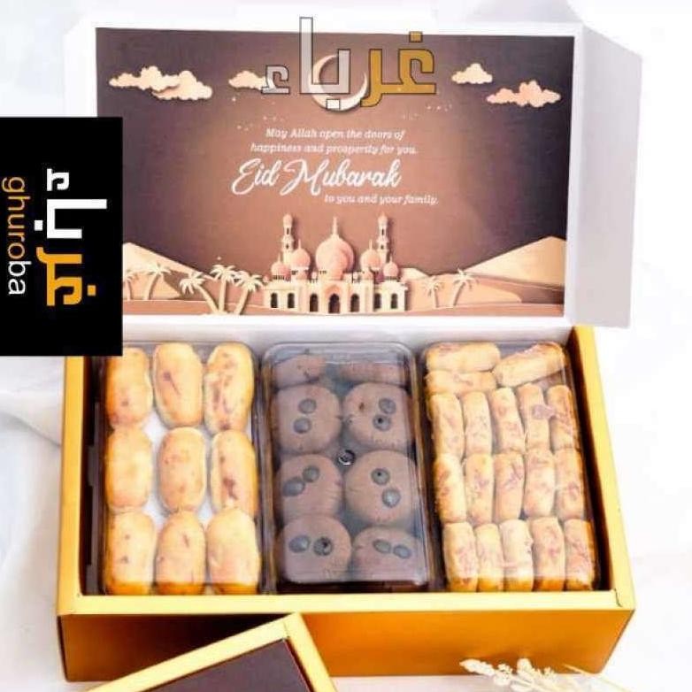 

Parcel Lebaran Paket Kue Kering Lebaran 1 Box Isi 3