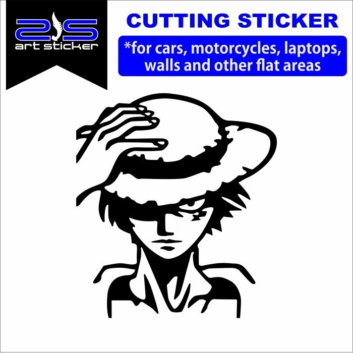 

Terlaris Cutting One Piece Luffy Hitam 10x9cm Garskin Stiker Custom Case Laminasi Tebal COD