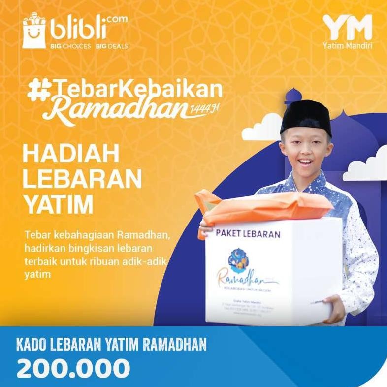 

Yatim Mandiri - Kado Lebaran Yatim Ramadhan