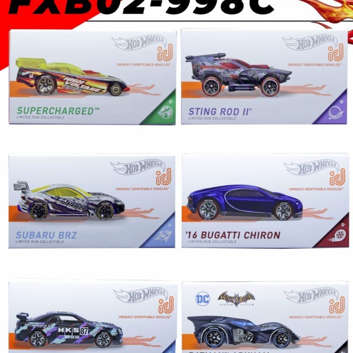 DIECAST HOT WHEELS ID 2021 BUGGATI SUBARU GTR