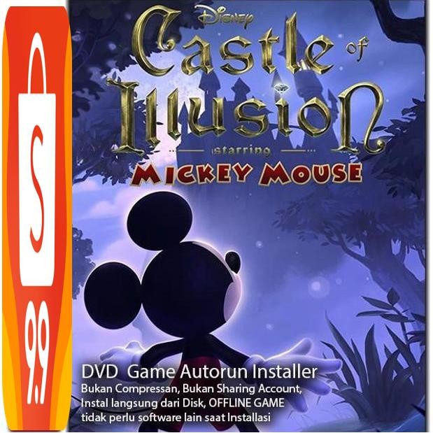 disney castle of illusion pc /game adv buy 2 free 1