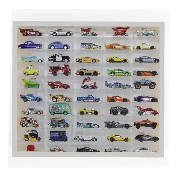 RAK DIECAST HOTWHEEL ISI 50 SLOT RAK HOT WHEELS AKRILIK ACRYLIC MODEL SLEEDING ETALASE