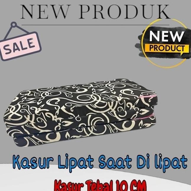 KASUR LIPAT 3 ANTI KEMPES Tebal 10 CM COD cocok anak pondok kost Furniture Matras Busa