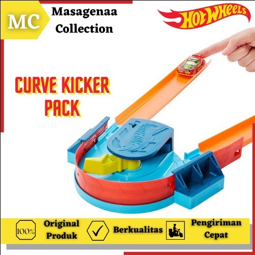 JALANAN HOT WHEELS HOTWHEELS HOTWHEEL TRACK BUILDER UNLIMITED CURVE