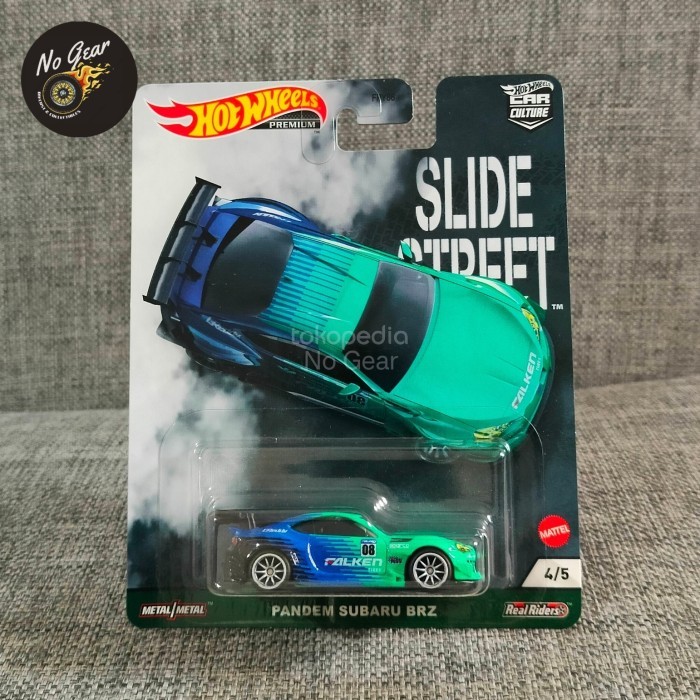 HOT WHEELS SUBARU BRZ FALKEN SLIDE STREET