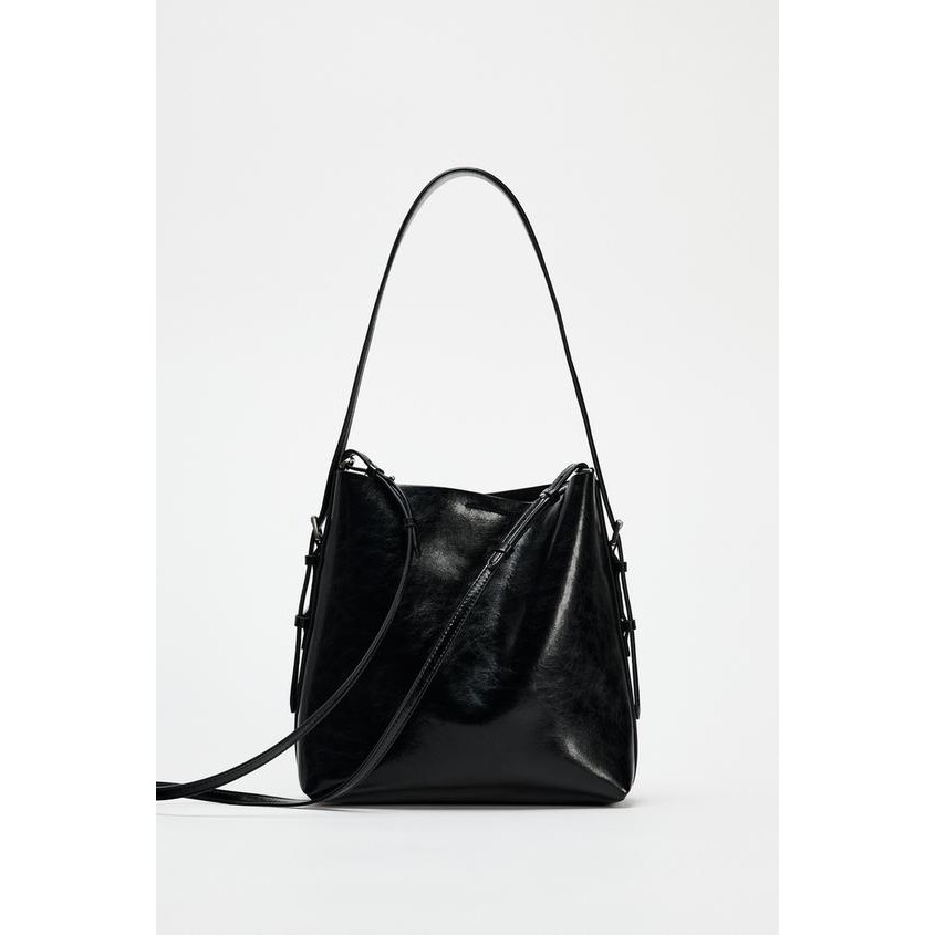ZARA ORIGINAL STORE 100% - MINI BUCKET BAG