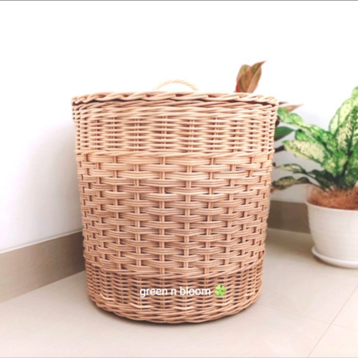 keranjang rotan laundry besar keranjang serbaguna