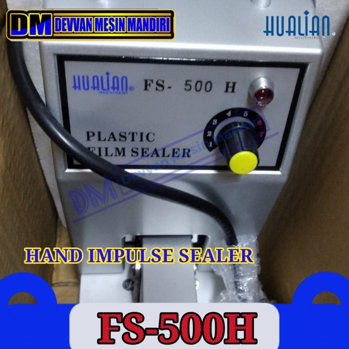 HAND SEALER PEREKAT PLASTIK 50CM HAND IMPULSE SEALER FS-500 H