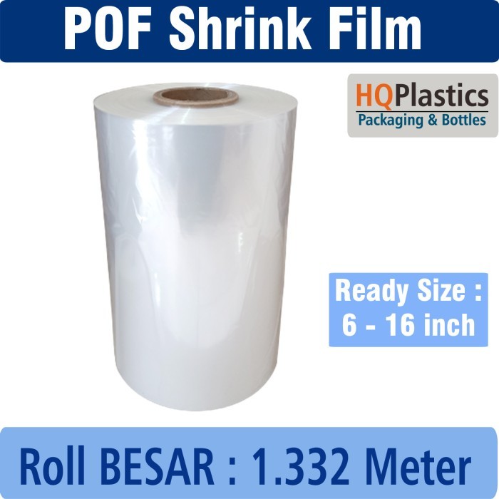 PLASTIK SHRINK / POF SHRINK FILM ROLL BESAR - 15 IN