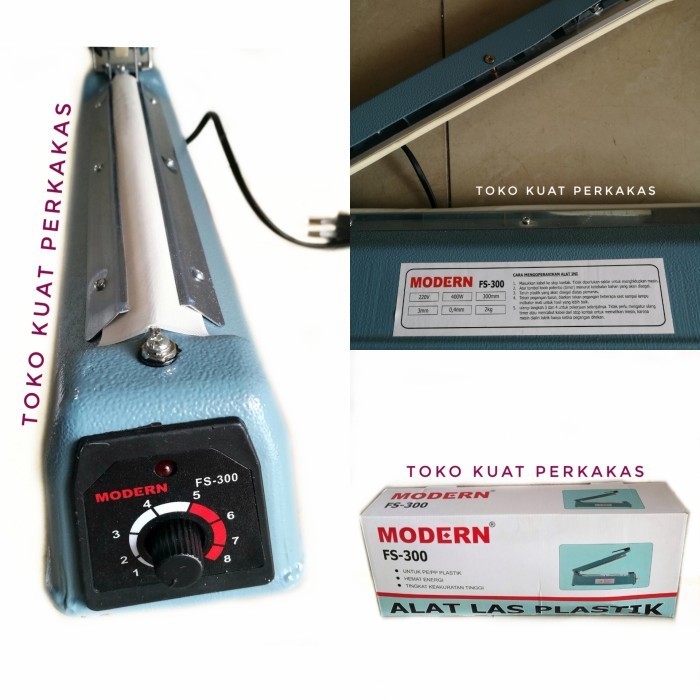 MODERN MESIN PRESS PLASTIK 30CM / IMPULSE SEALER 30CM - FS300