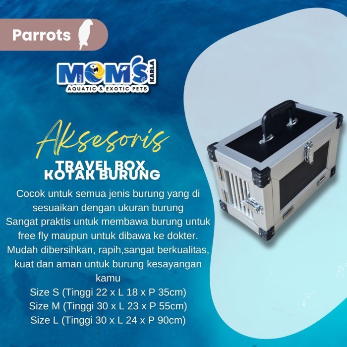 Travel Box Kotak Burung FF