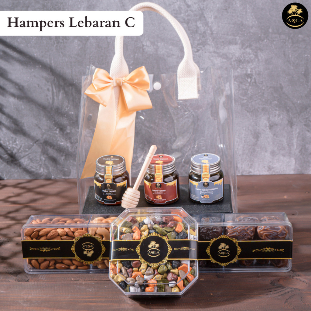

HOT DEALS Hampers Ramadhan Eksklusif Sehat Madu Yaman Kurma Ajwa Cemilan Sehat / Parsel Ramadhan /
