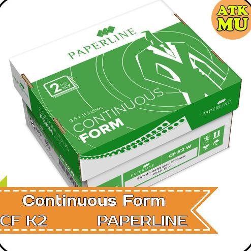 

Kertas Continuous Form 9,5" x 11" 2 PLY NCR K2 Paperline
