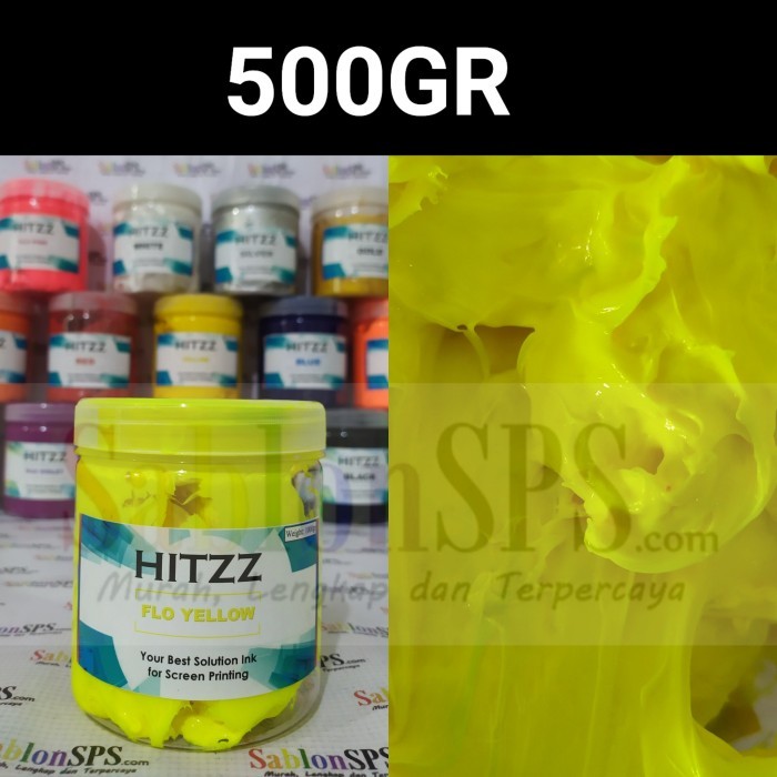 

Tinta Plastisol Kuning Fluorecent Stabilo Distro Clothing 500Gr Terlaris