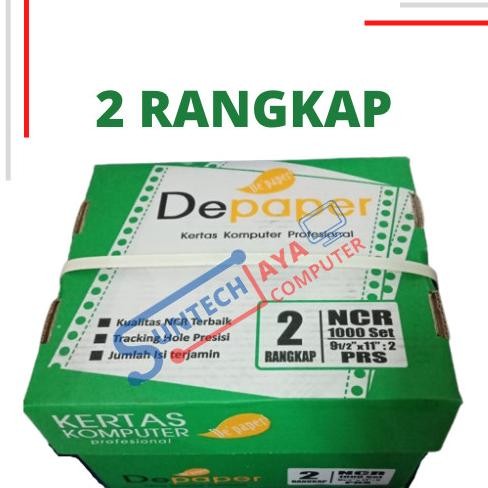 

Kertas Continuous FORM Depaper 2ply PRS NCR
