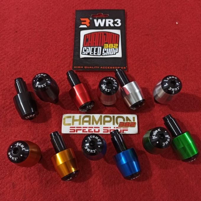 Bar End Jalu Bandul Stang Wr3 Xmax Nmax Aerox 155 Pcx Adv 150 Lexi
