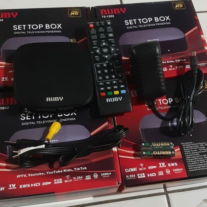RECEIVER DEFINITION ANALOG MENJADI DIGITAL TV BOX