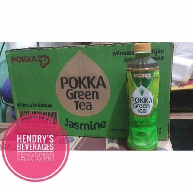

Pokka Green Tea 450Ml 1 Karton Isi 24 Pcs