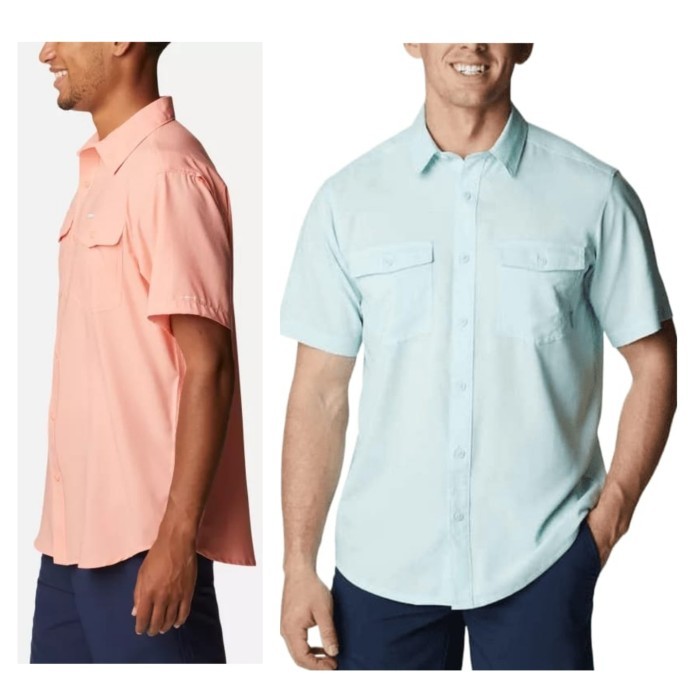 Terbaru Kemeja Columbia Kemeja Outdoor Kemeja Kantor Original Best Seller