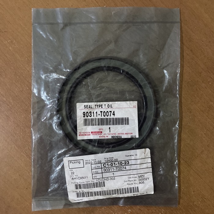 Oil Seal Kruk As Belakang Avanza Yaris Calya Sigra TOYOTA ORIGINAL