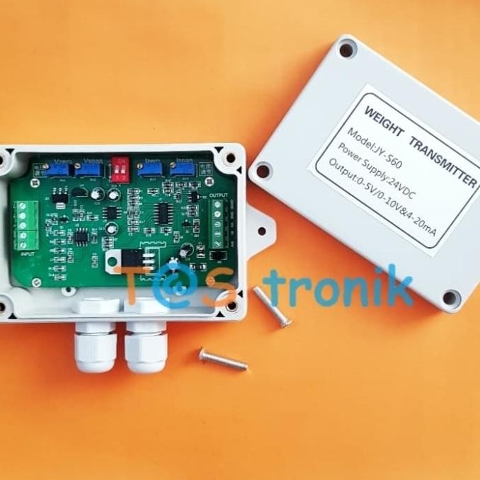 LOADCELL AMPLIFIER WEIGHT TRANSMITTER JY S60 JYS60 WEIGHING AMPLIFIER ORIGINAL DAN TERPERCAYA