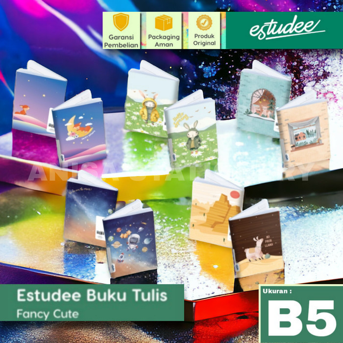 

TERBAIK BUKU TULIS BOXY ESTUDEE B5 FANCY PATTERN ISI 10 KODE 1249