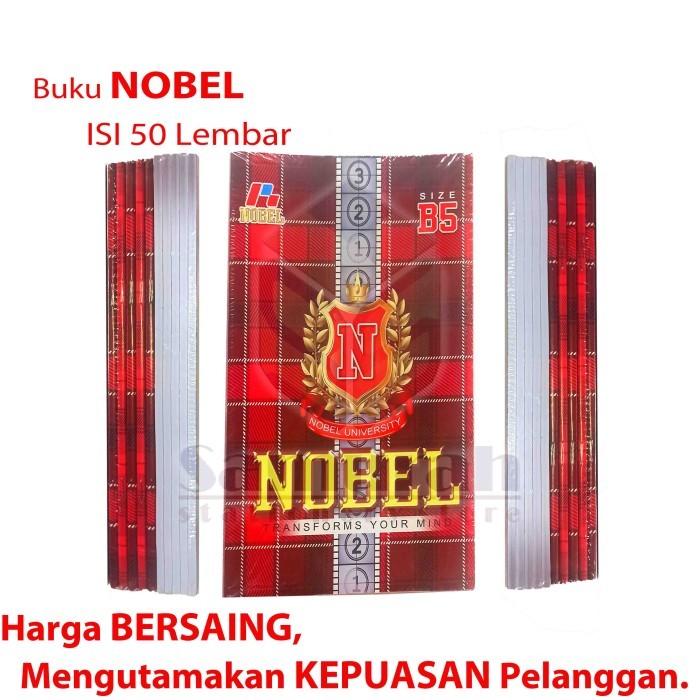 

FREE ONGKIR BUKU TULIS NOBEL B5 ISI 50 LEMBAR PER PAK - 10 BUKU UKURAN BOXY CAMPUS KODE 439