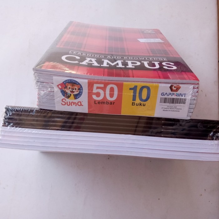 

EKSLUSIF BUKU TULIS BOXY CAMPUS SUMA 50 LEMBAR KODE 1103