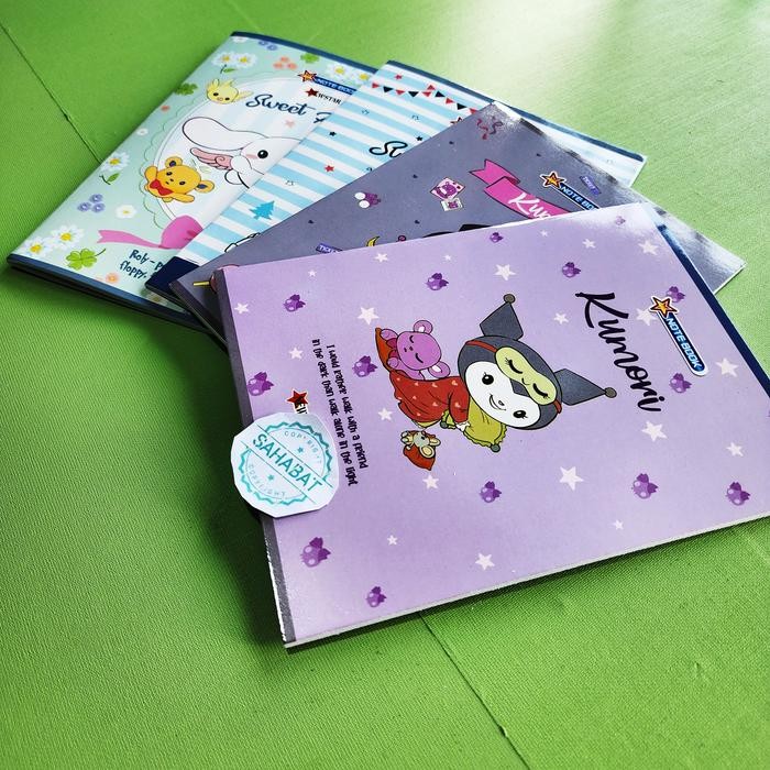 

LIMITED EDITION BUKU TULIS NEWSTAR 38 LEMBAR KARAKTER LUCU KUROMI ISI 10 KERTAS PAPER KODE 1408