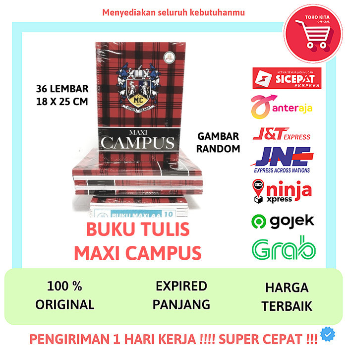

SALE BUKU MAXI CAMPUS BOXY BOXI BUKU TULIS KAMPUS MURAH SEKOLAH BESAR 1 PCS KODE 935