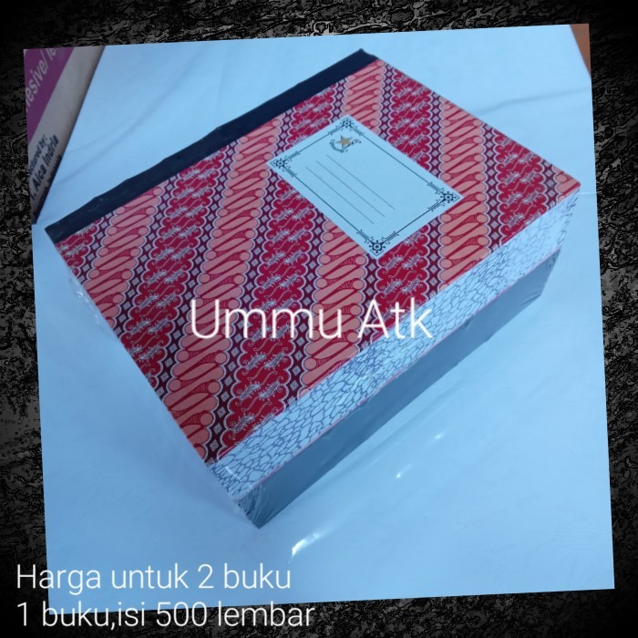 

TERUJI BUKU TULIS BINTANG OBOR KWARTO 500 LEMBAR KODE 1214